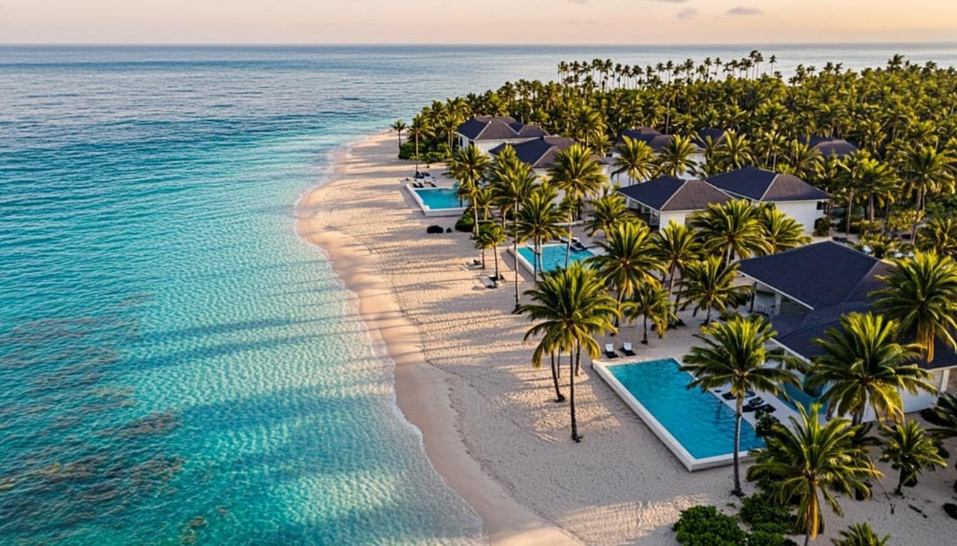 Paradiso Bay Resort aerial view