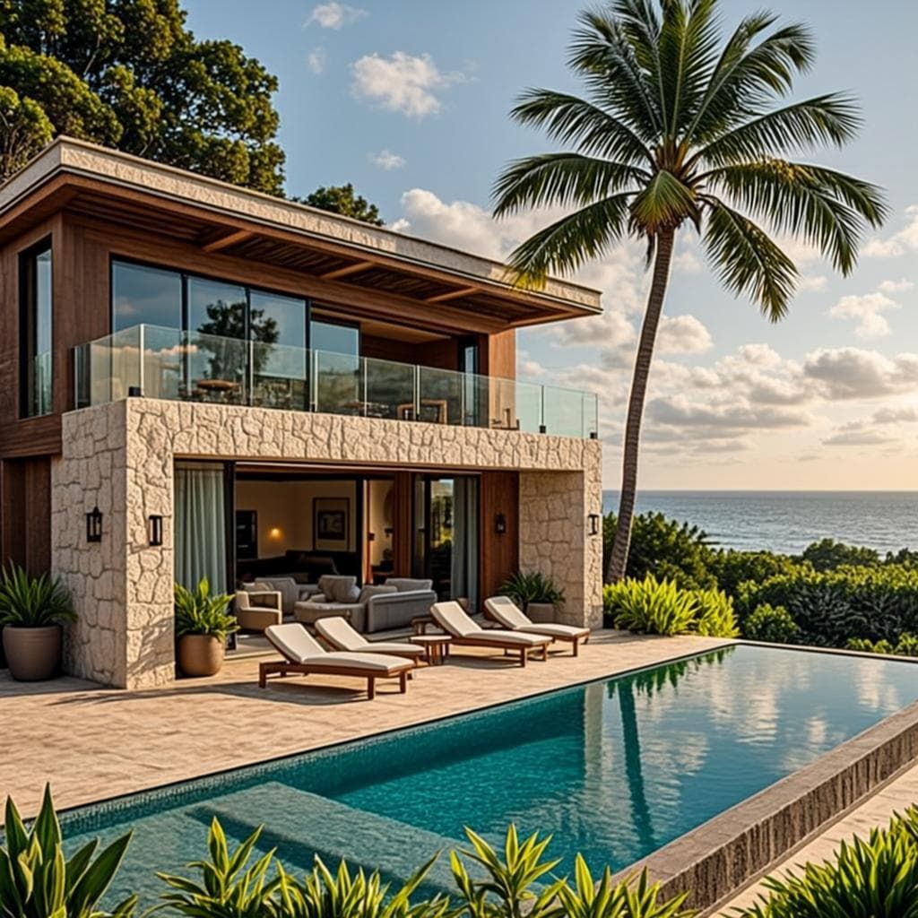 Beachfront Villa